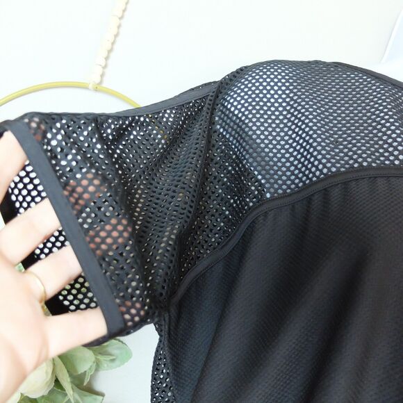 Puma Active Training Cropped Mesh Top Size Medium - Picture 2 of 12